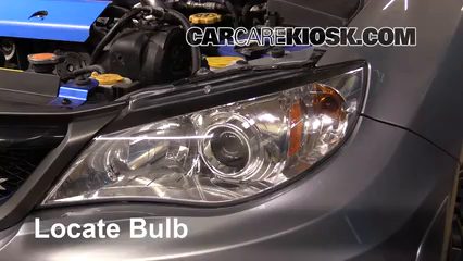 2013 Subaru Impreza WRX 2.5L 4 Cyl. Turbo Wagon Lights Headlight (replace bulb)
